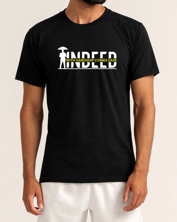 INDEED – With Hardship Comes Ease | Premium 100% Cotton Jersey T-Shirt